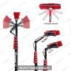 30 FT Window Cleaning Pole Water Fed Brush Kit