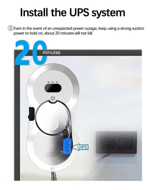 Automatic Window Cleaning Machine Robot